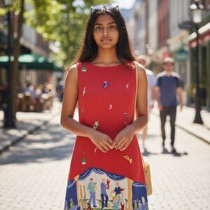 90's CDC Caren Desiree Company Petit size 8 Musicians and Dancers Celebrate